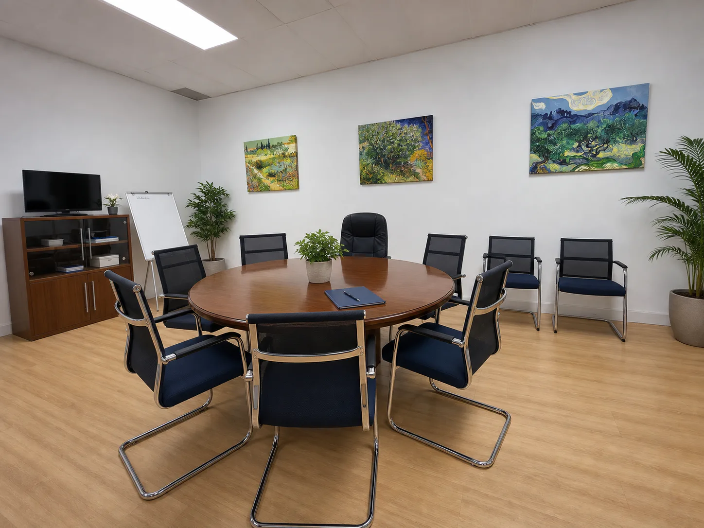 Sala de reuniones de la oficina de Biventa